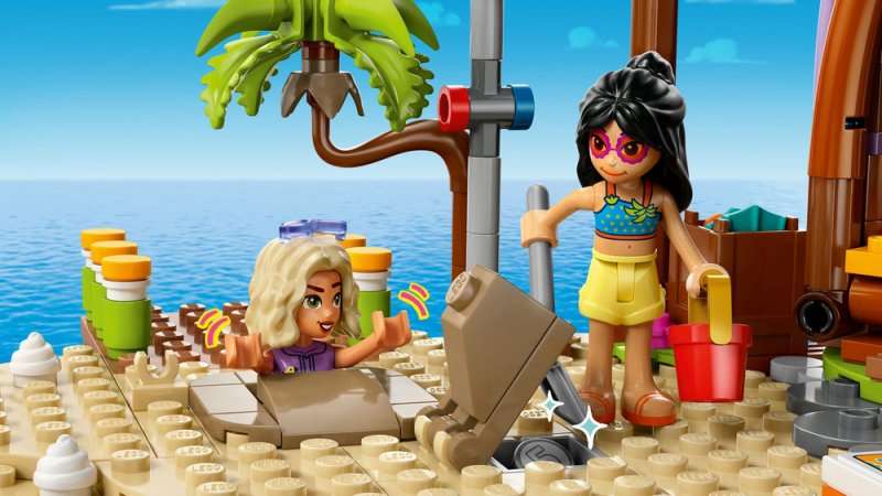 LEGO® Friends 42673 Rodinná dovolená u pláže