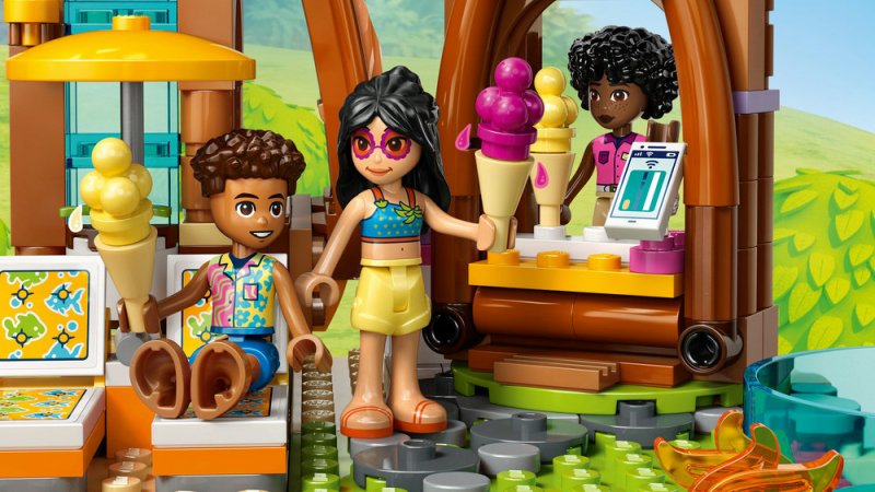 LEGO® Friends 42673 Rodinná dovolená u pláže