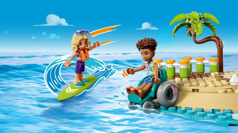 LEGO® Friends 42673 Rodinná dovolená u pláže