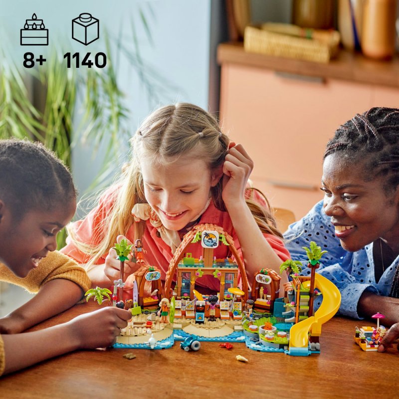 LEGO® Friends 42673 Rodinná dovolená u pláže