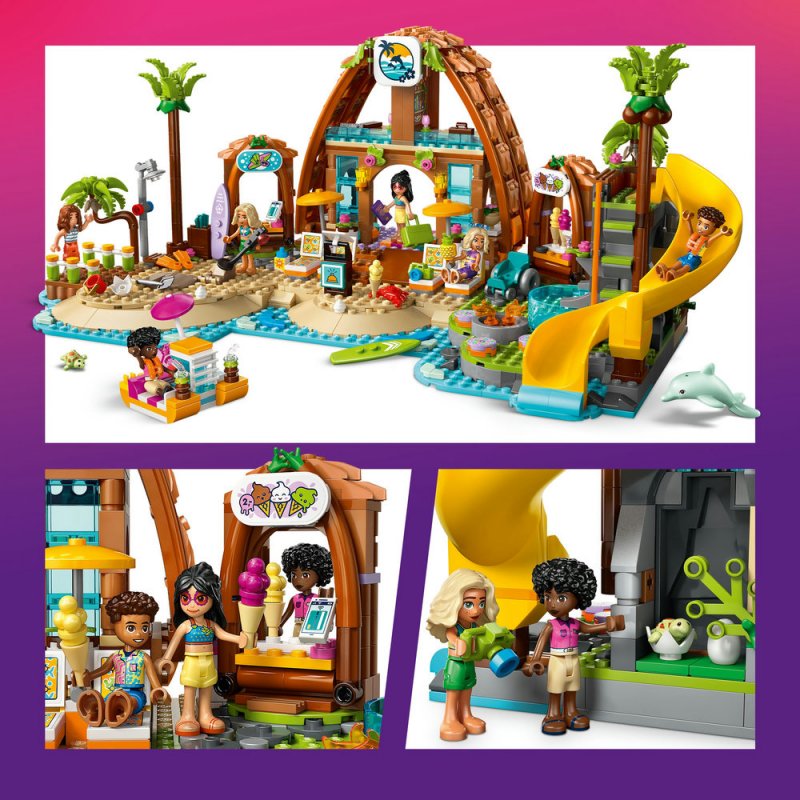 LEGO® Friends 42673 Rodinná dovolená u pláže