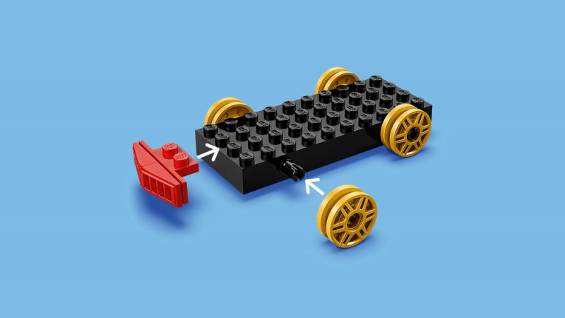 LEGO® │ Disney 43264 Slavnostní vláček a Autíčko z Příběhu hraček