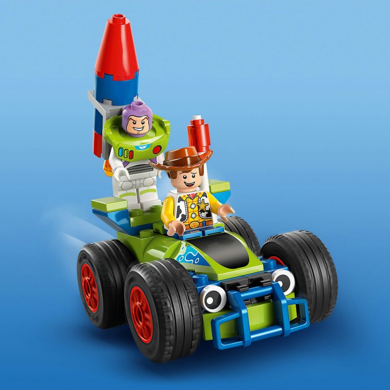 LEGO® │ Disney 43264 Slavnostní vláček a Autíčko z Příběhu hraček