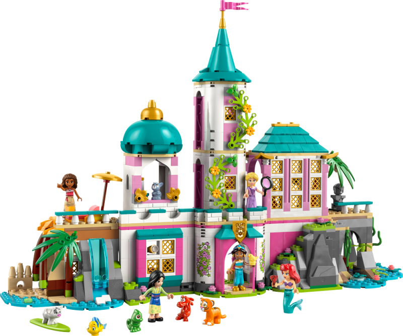 LEGO® │ Disney Princess 43267 Hrad princezen a královští domácí mazlíčci