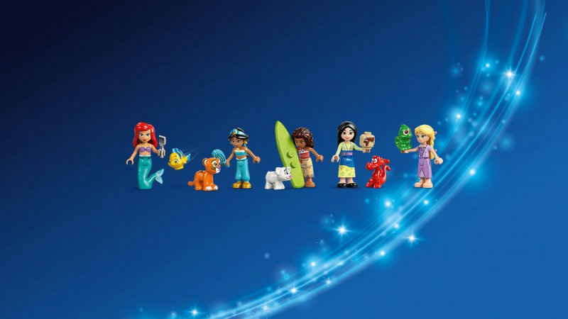 LEGO® │ Disney Princess 43267 Hrad princezen a královští domácí mazlíčci