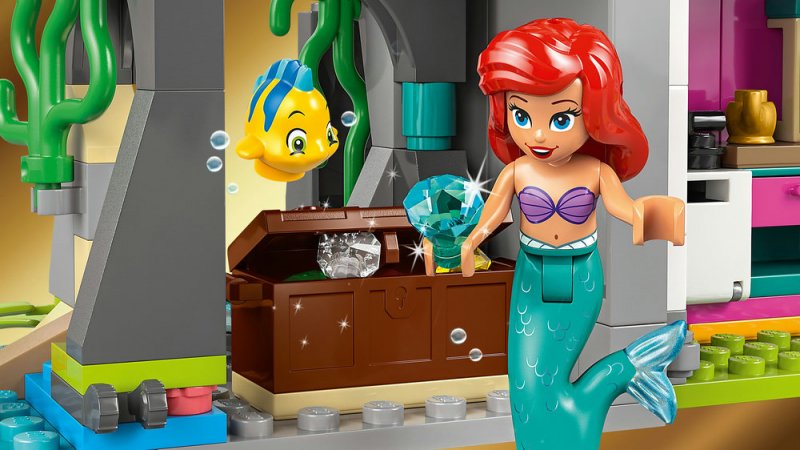 LEGO® │ Disney Princess 43267 Hrad princezen a královští domácí mazlíčci