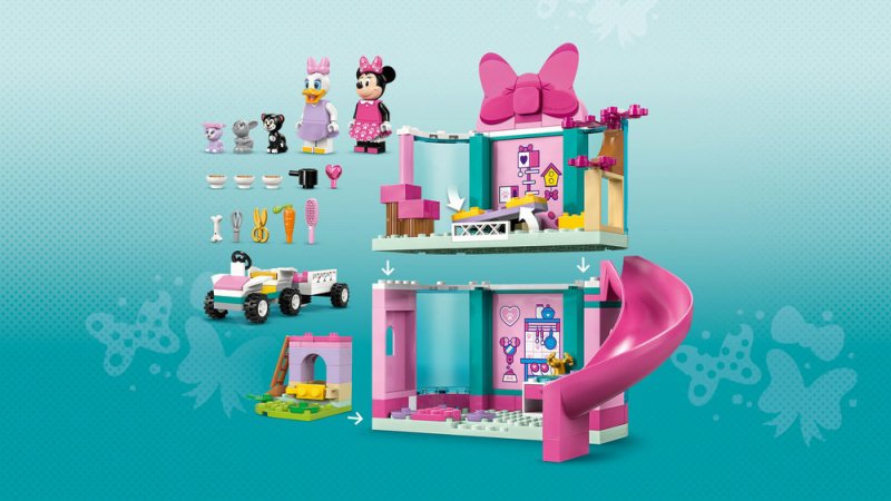 LEGO® │ Disney 43274 Minnie a hotel pro domácí mazlíčky
