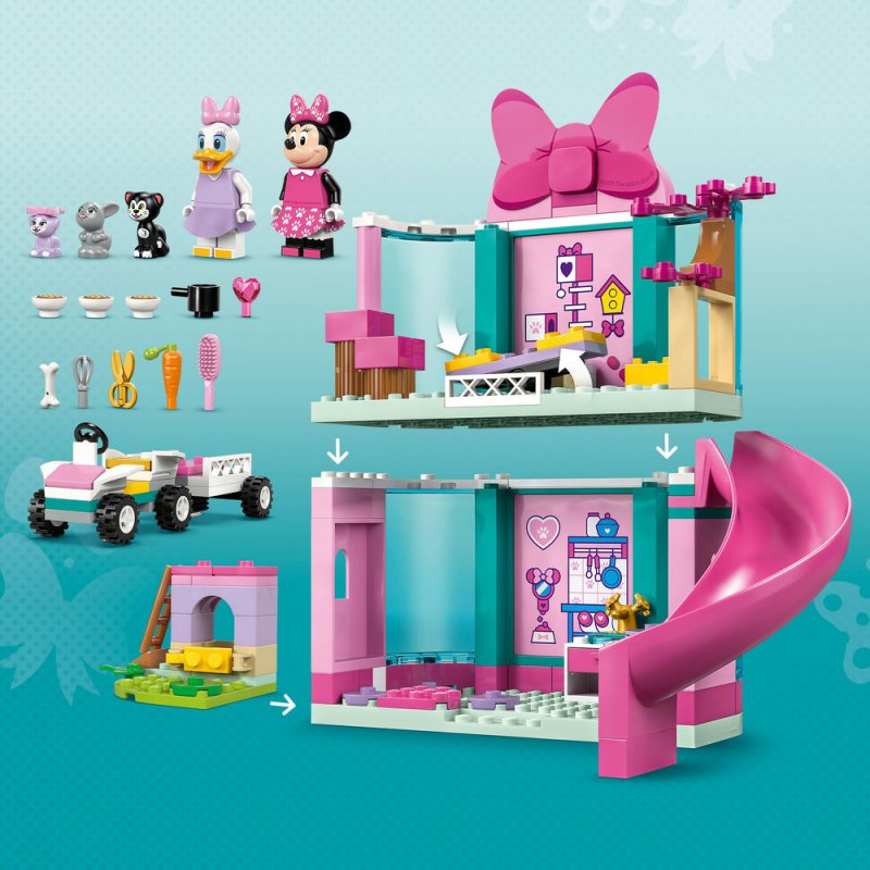 LEGO® │ Disney 43274 Minnie a hotel pro domácí mazlíčky