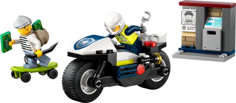LEGO® City 60455 Honička na policejní motorce