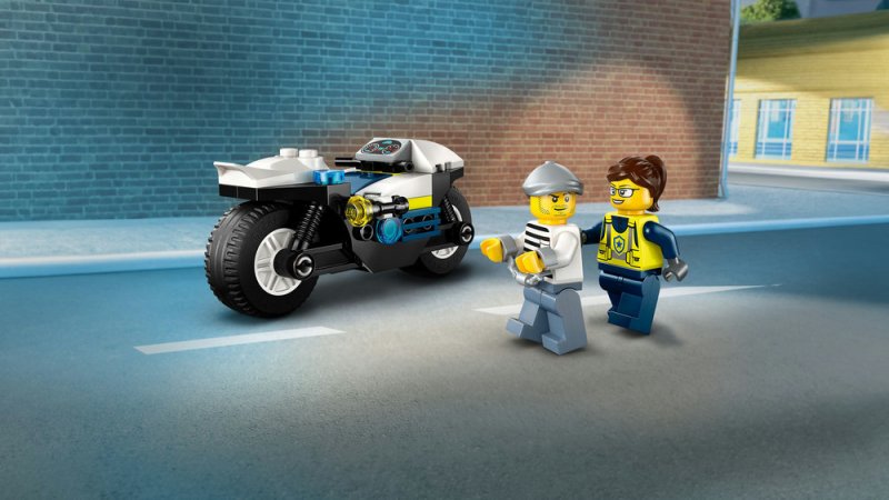 LEGO® City 60455 Honička na policejní motorce