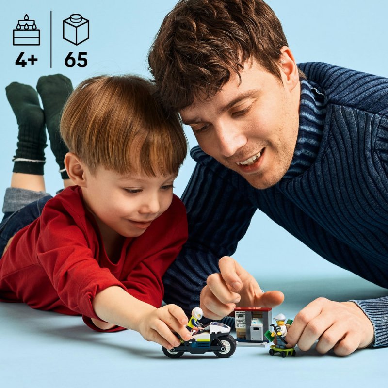 LEGO® City 60455 Honička na policejní motorce