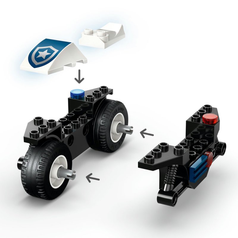 LEGO® City 60455 Honička na policejní motorce