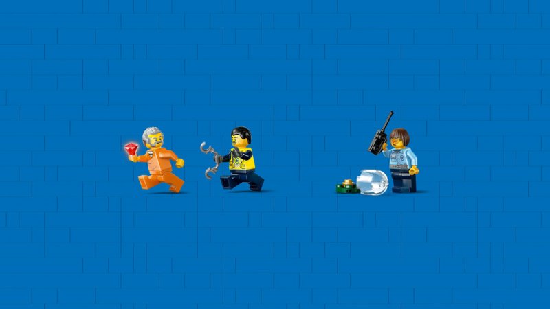 LEGO® City 60456 Honička v policejní lodi