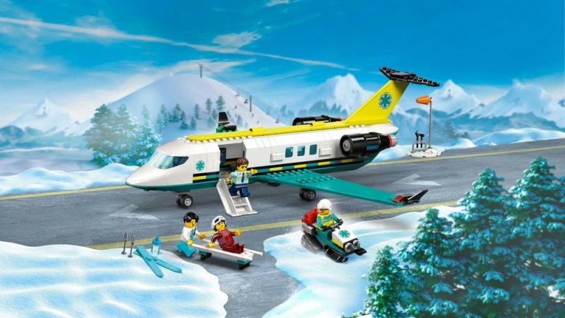 LEGO® City 60465 Letadlo záchranářské služby