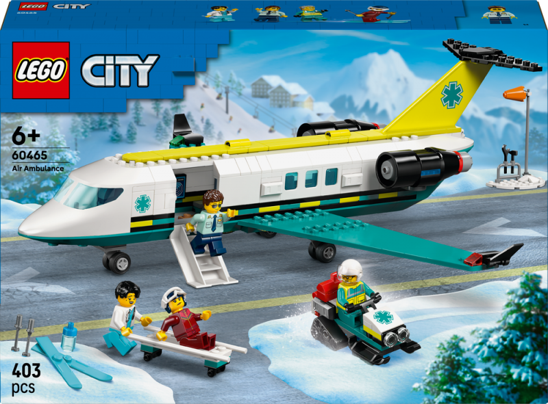 LEGO® City 60465 Letadlo záchranářské služby
