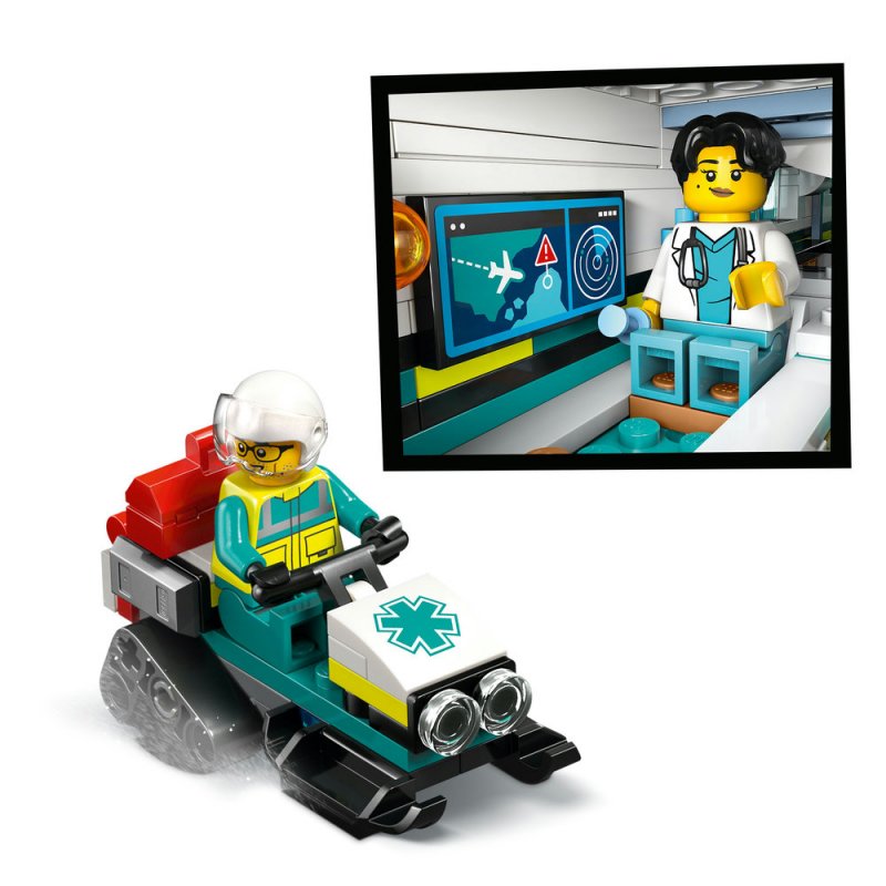 LEGO® City 60465 Letadlo záchranářské služby