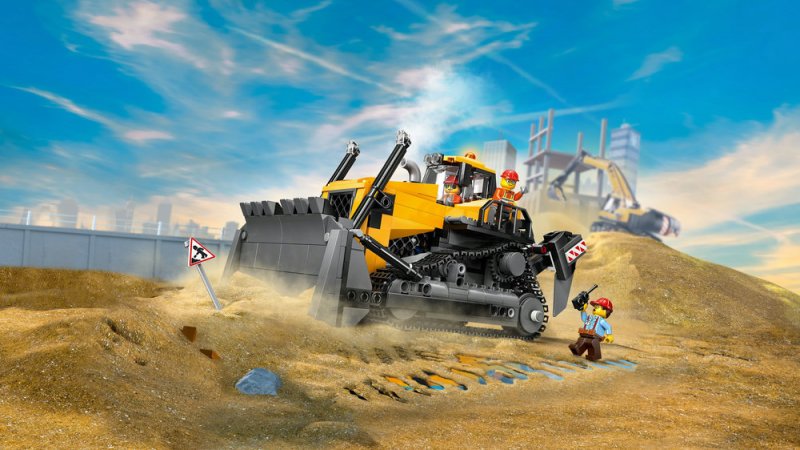 LEGO® City 60466 Žlutý buldozer