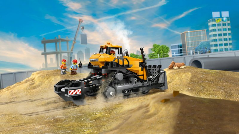 LEGO® City 60466 Žlutý buldozer