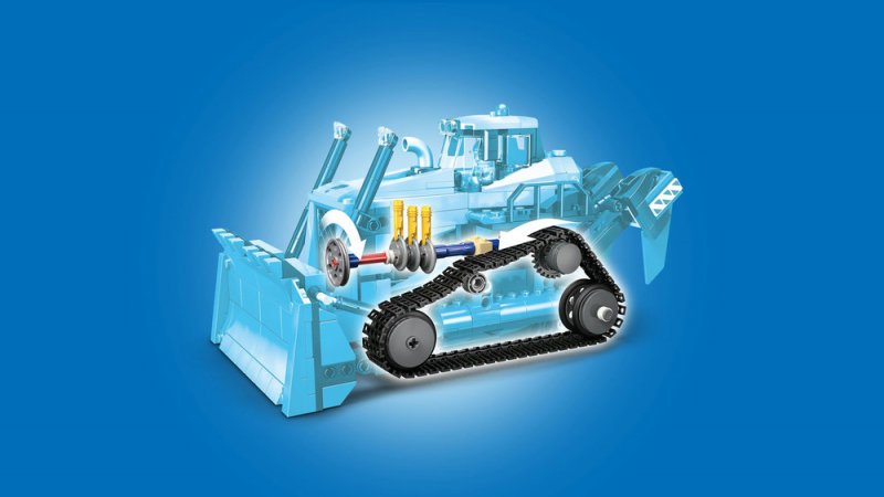 LEGO® City 60466 Žlutý buldozer
