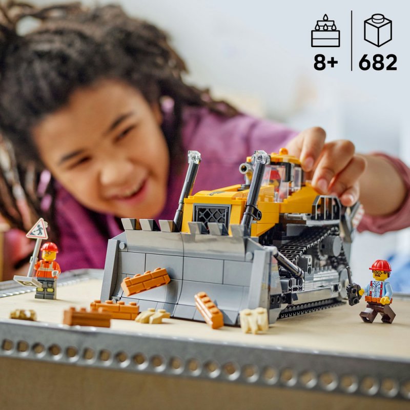 LEGO® City 60466 Žlutý buldozer