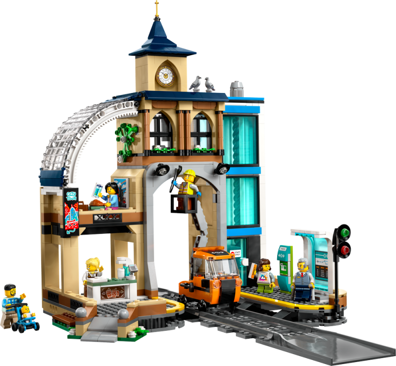 LEGO® City 60469 Hlavní vlakové nádraží