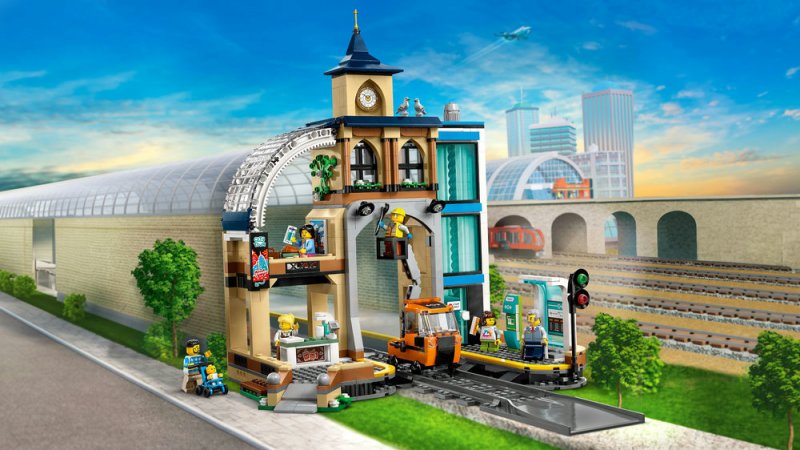 LEGO® City 60469 Hlavní vlakové nádraží