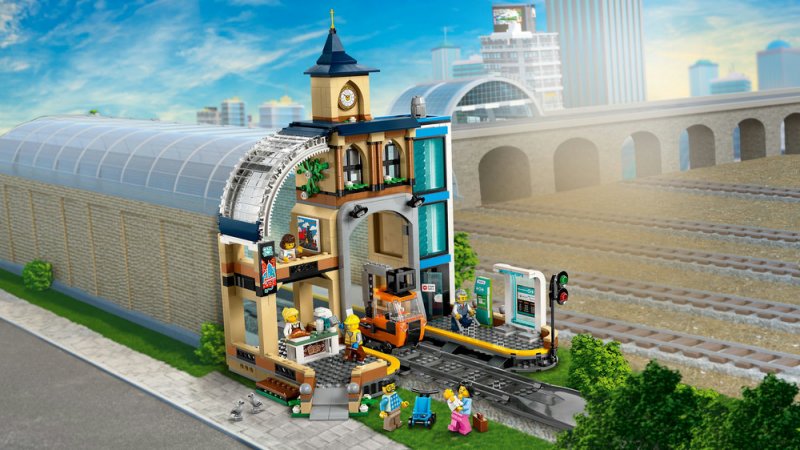 LEGO® City 60469 Hlavní vlakové nádraží