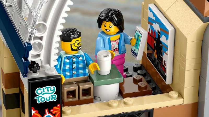 LEGO® City 60469 Hlavní vlakové nádraží