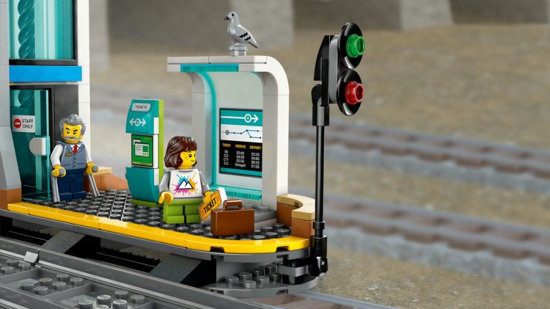 LEGO® City 60469 Hlavní vlakové nádraží
