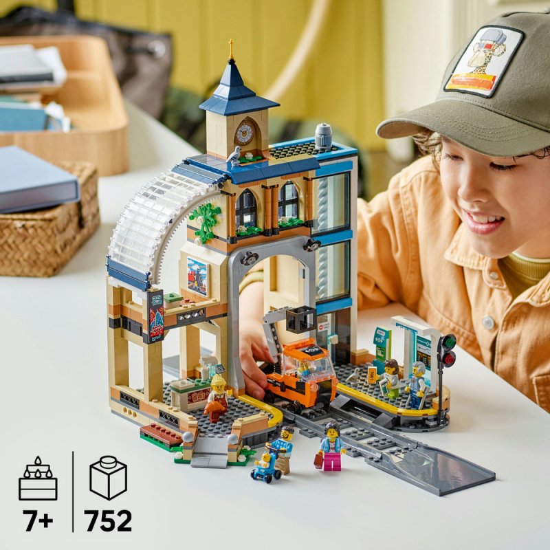 LEGO® City 60469 Hlavní vlakové nádraží