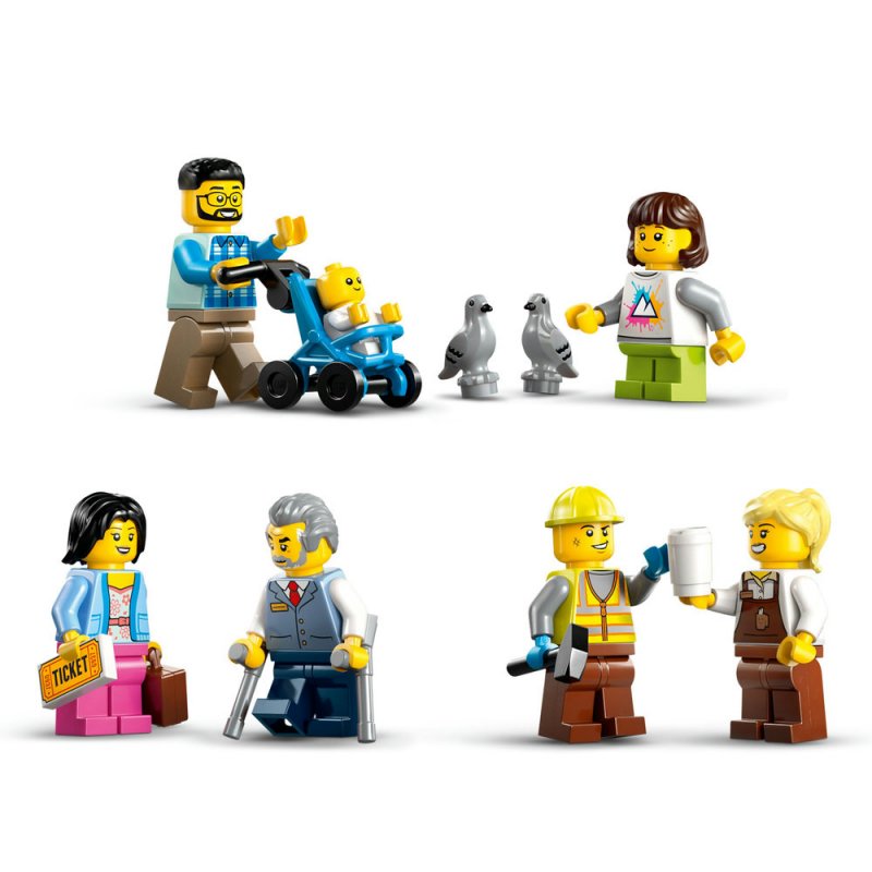 LEGO® City 60469 Hlavní vlakové nádraží