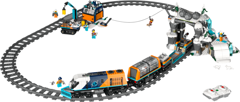 LEGO® City 60470 Polární expres pro průzkumníky Arktidy