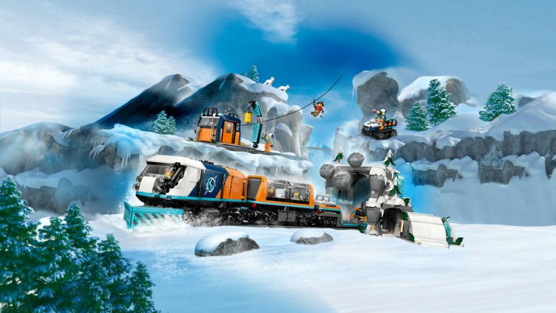 LEGO® City 60470 Polární expres pro průzkumníky Arktidy