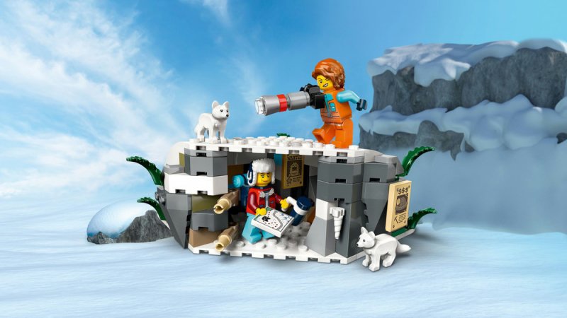 LEGO® City 60470 Polární expres pro průzkumníky Arktidy