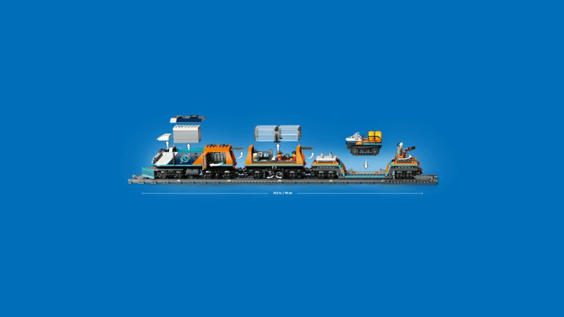 LEGO® City 60470 Polární expres pro průzkumníky Arktidy