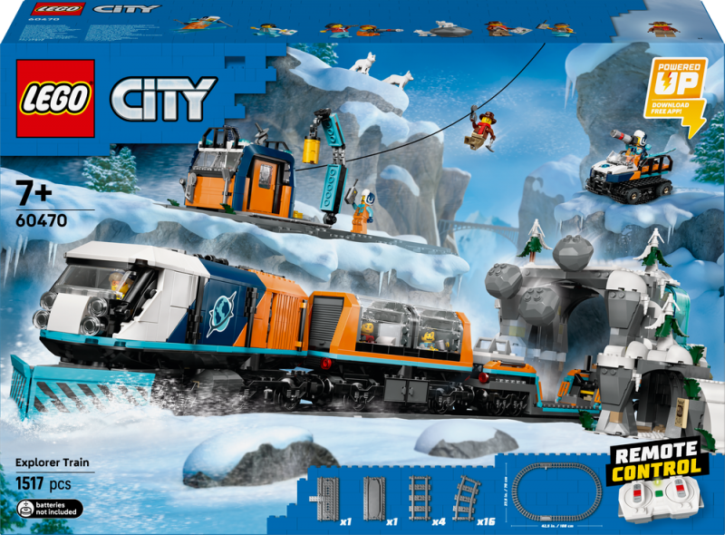 LEGO® City 60470 Polární expres pro průzkumníky Arktidy