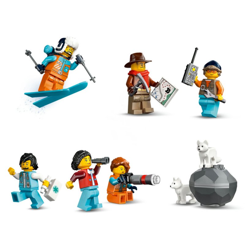 LEGO® City 60470 Polární expres pro průzkumníky Arktidy