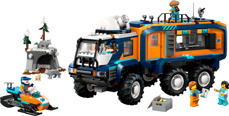 LEGO® City 60471 Nákladní auto s laboratoří pro průzkumníky Arktidy