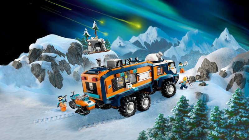LEGO® City 60471 Nákladní auto s laboratoří pro průzkumníky Arktidy
