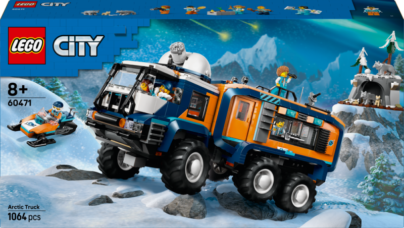 LEGO® City 60471 Nákladní auto s laboratoří pro průzkumníky Arktidy