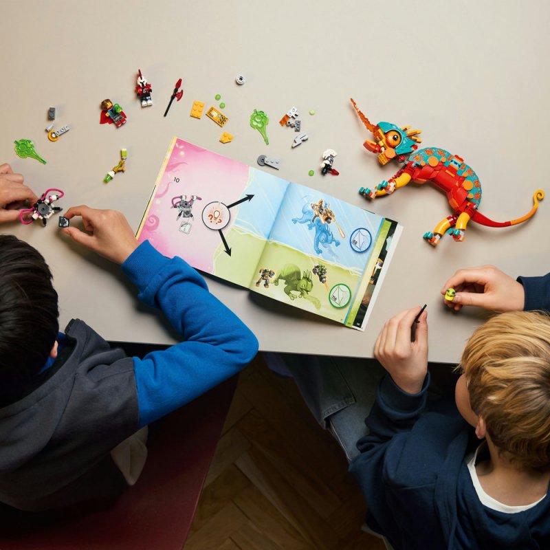 LEGO® DREAMZzz™ 71492 Mateo a jeho ohnivý chameleon
