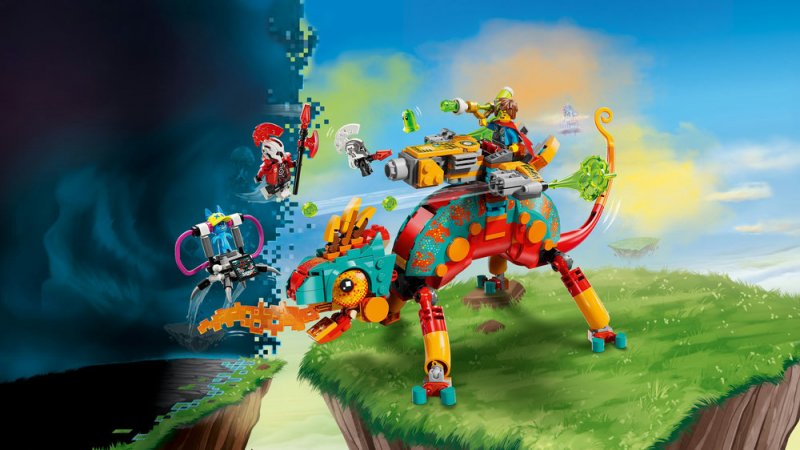 LEGO® DREAMZzz™ 71492 Mateo a jeho ohnivý chameleon