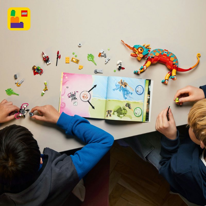 LEGO® DREAMZzz™ 71492 Mateo a jeho ohnivý chameleon
