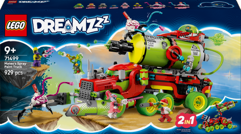 LEGO® DREAMZzz™ 71499 Mateovo vozidlo v podobě barvy ve spreji