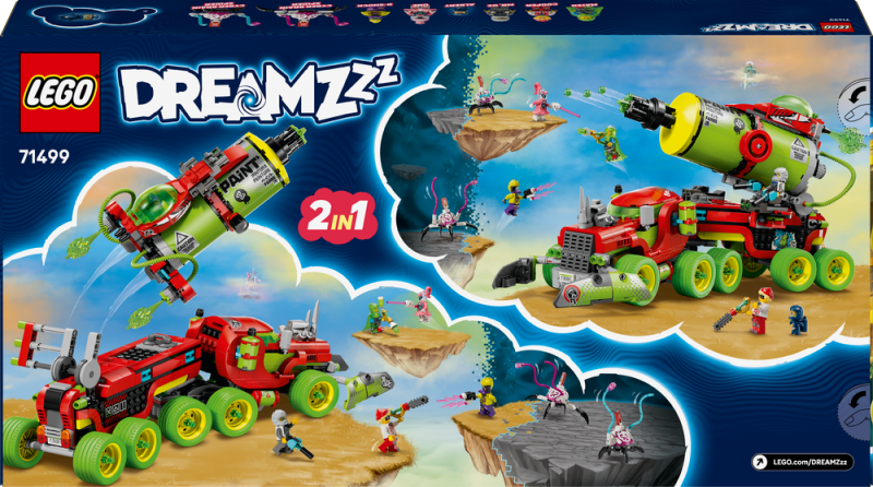 LEGO® DREAMZzz™ 71499 Mateovo vozidlo v podobě barvy ve spreji
