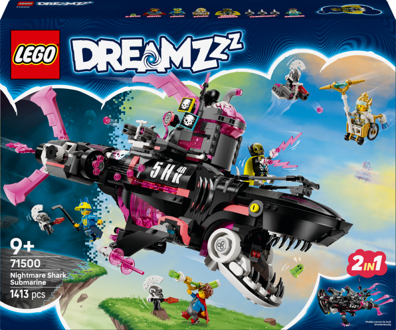 LEGO® DREAMZzz™ 71500 Žraločkoponorka z nočních můr