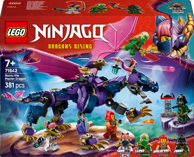 LEGO® NINJAGO® 71842 Rontu – Pán draků