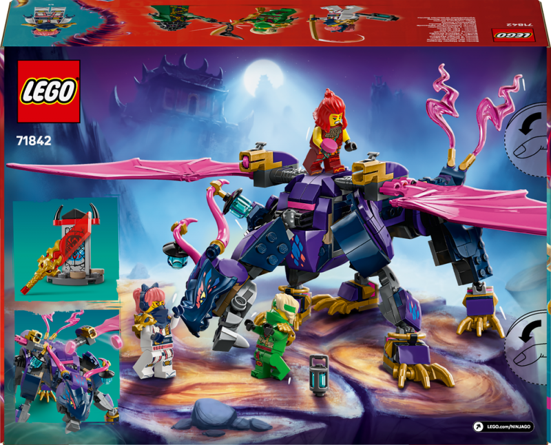 LEGO® NINJAGO® 71842 Rontu – Pán draků