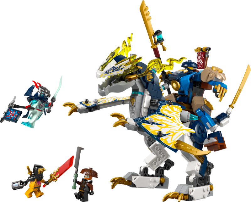 LEGO® NINJAGO® 71843 Rogue a robotický dračí jezdec