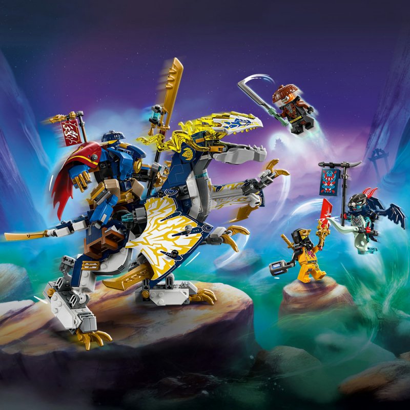 LEGO® NINJAGO® 71843 Rogue a robotický dračí jezdec